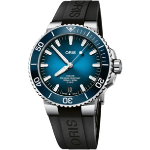 Reloj Oris 4135-07-4-24-74EB Hombre Analogico Automatico con Correa de Caucho