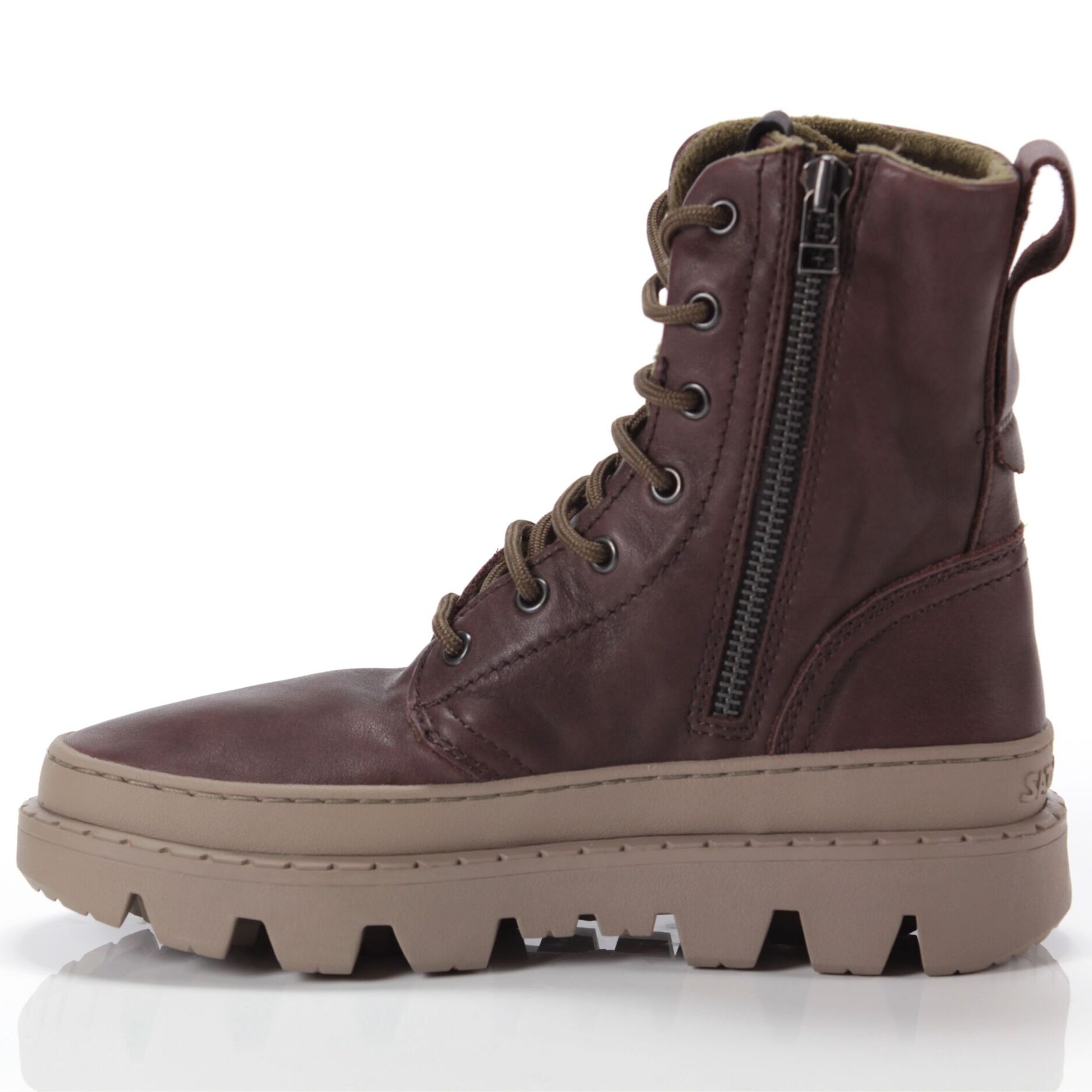 Boots Satorisan Unalome Laces Premium Marron Marrone