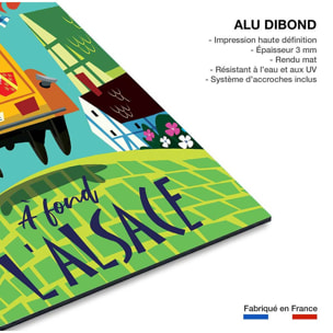 Tableau l'alsace en dodoche Tableau alu Dibond