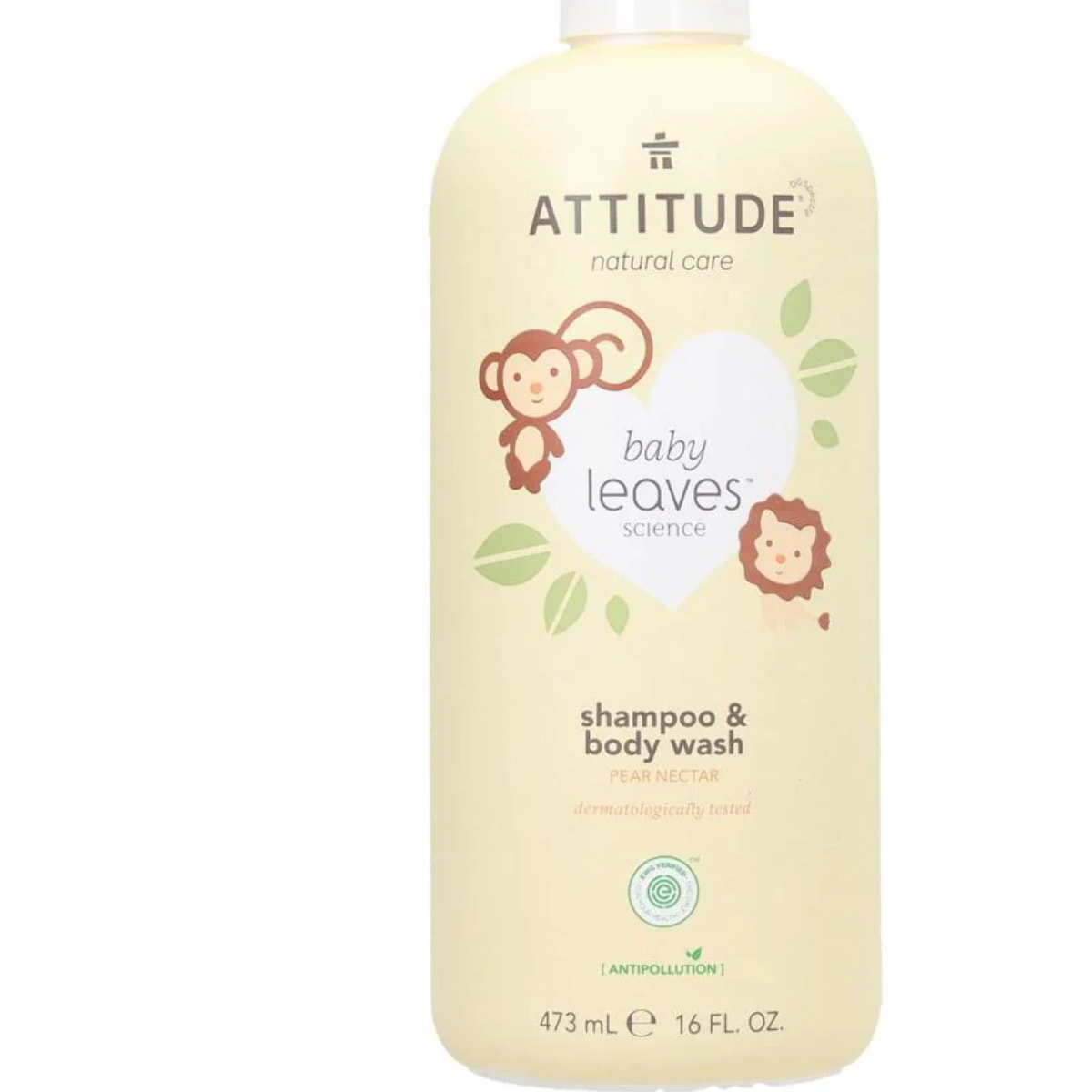 Champú y Gel bebés fragancia Nectar de Pera Attitude 473 ml