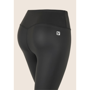 Leggings Vita Alta 7/8 in Tessuto Tecnico