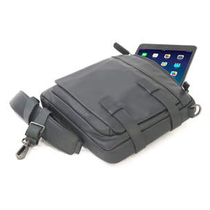 Borsa a tracolla  unisex In Vera pelle Made in Italy 27x22x5,5 cm