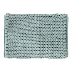 Tapis de bain 50x75cm "Colorama" bleu artic