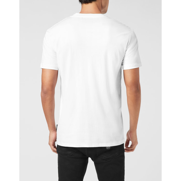 PHILIPP PLEIN T-Shirt V-Neck Ss SKULL