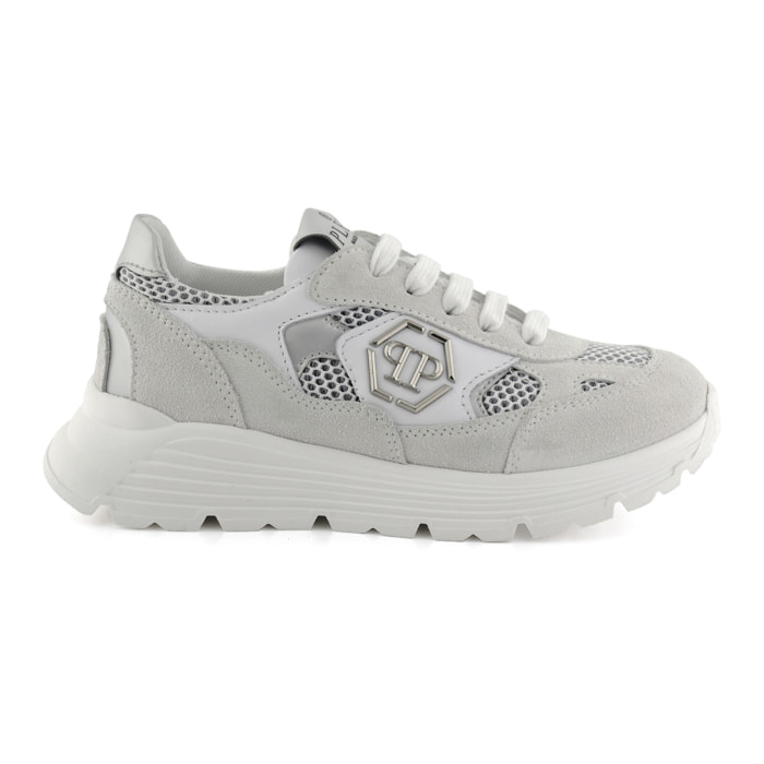 PHILIPP PLEIN Suede Low-Top Sneakers
