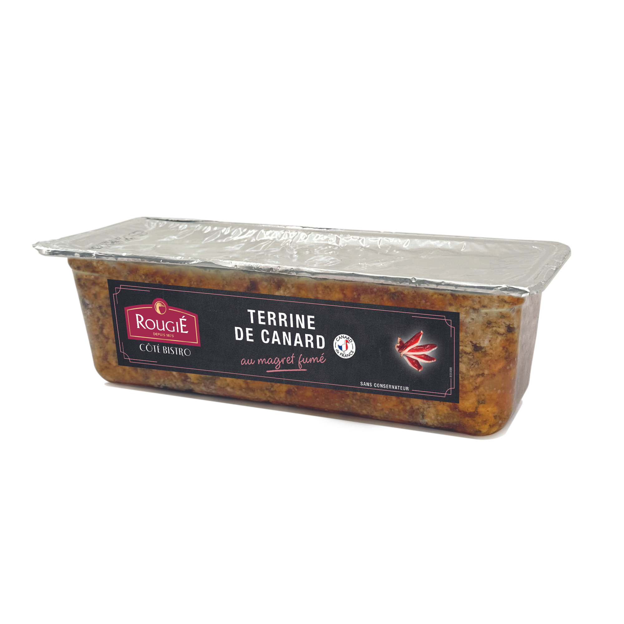 Terrine côté Bistro - Canard au magret fumé - 1kg