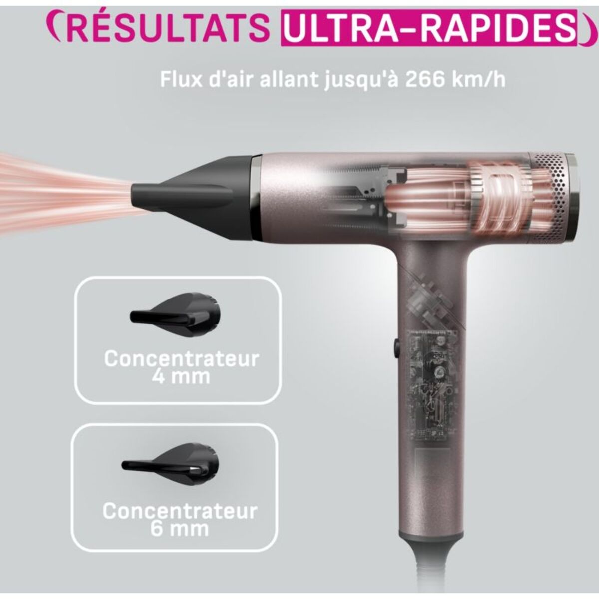 Sèche cheveux CALOR Nano Fold HY8530C0