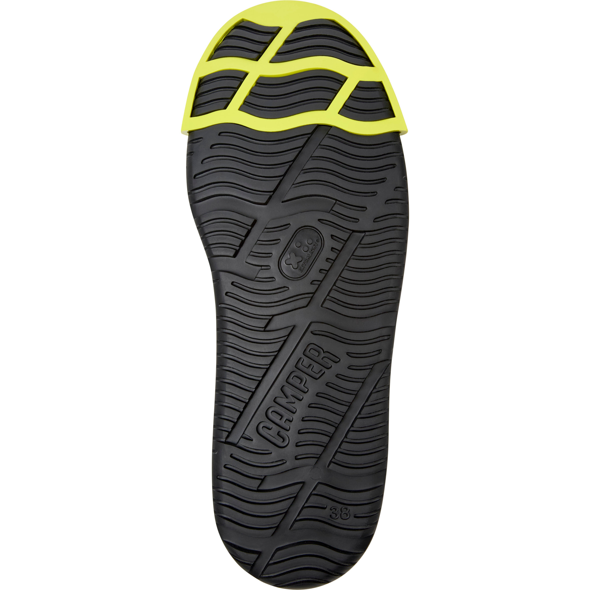 Sneakers - CAMPER Junction Runner - Nero - Pelle liscia