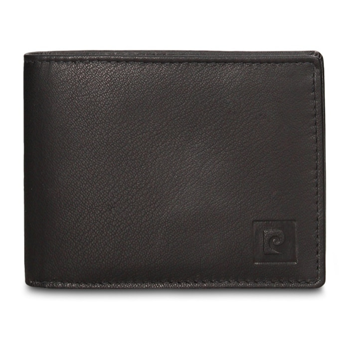 Portafoglio uomo in vera pelle - Modello Auron Lux - Casual - 12.5 x 9.5 x 3.5 cm