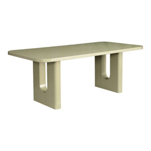Table à manger finition mat 8 places SIA