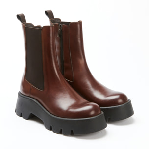 Chelsea boot Frank Daniel mogano