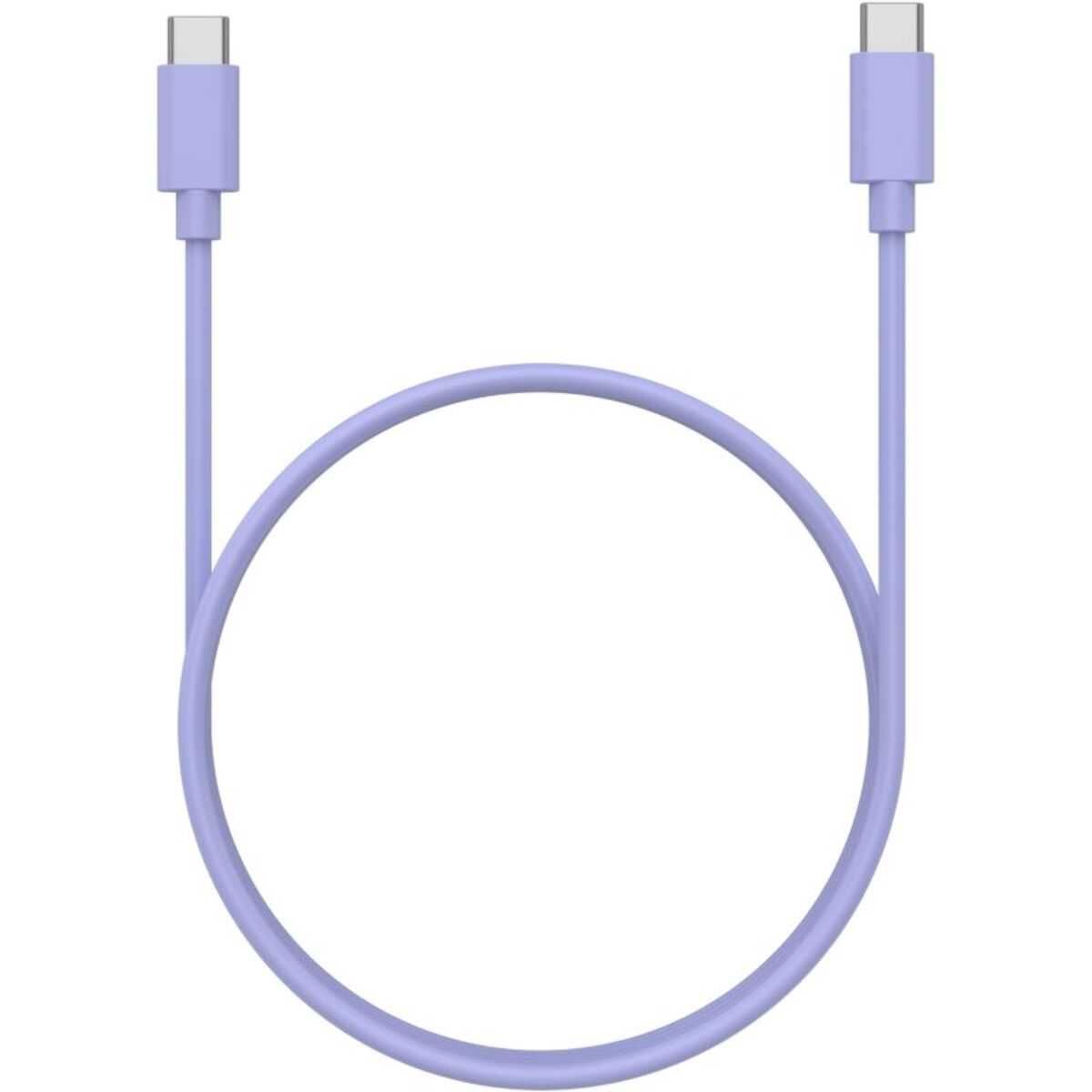 Câble USB C ESSENTIELB 1M vers USB-C violet