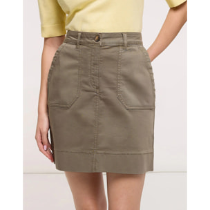 Falda Mini Caqui - Eduliara II