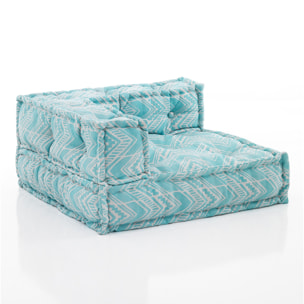 Tomasucci Élément d'angle OUTDOOR IKAT MINT Multicolore