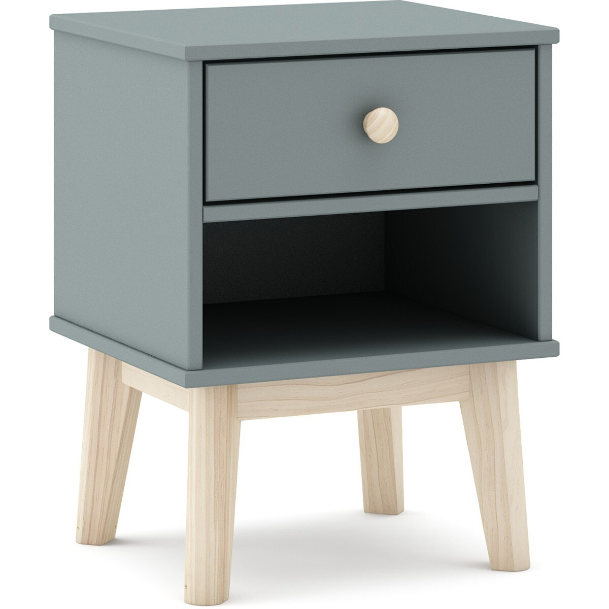 Table de chevet enfant 1 tiroir en bois - ELISE