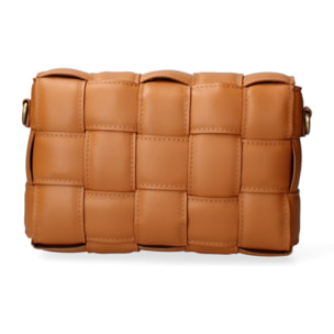 Borsa a tracolla da donna Made in Italy - Modello Artena - 100% pelle - 26.0 x 17.0 x 6.0 cm