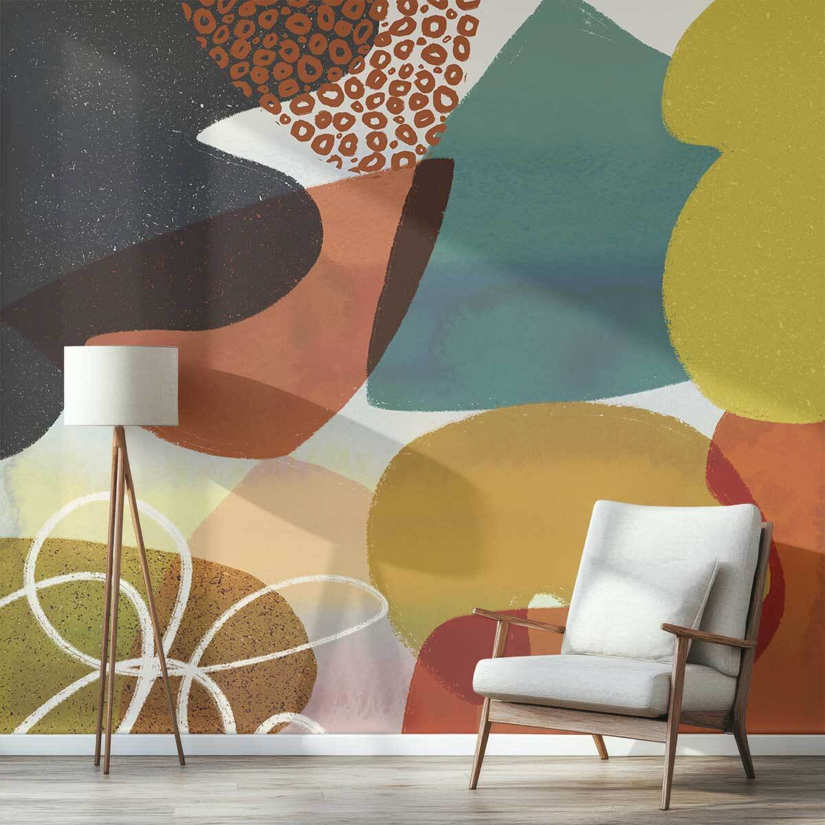 Papier peint  Explosion de Couleurs Intissé