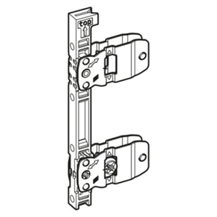 Connecteur de façade de tiroir AvanTech YOU pour profil latéral de tiroir, hauteur 187 / 251 mm, à visser - HETTICH - 9255838