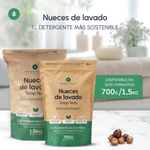Pack 6xNueces de Lavado Planeta Huerto 700 gr