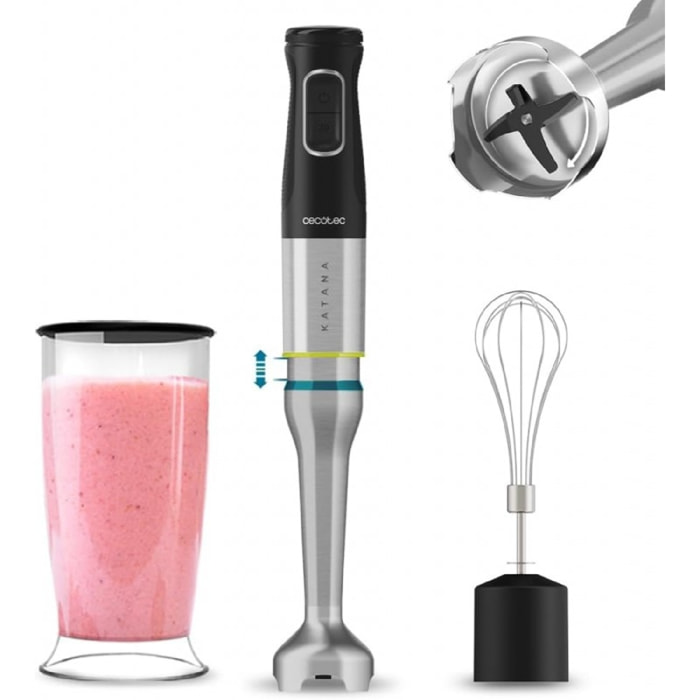 Cecotec Mixeur plongeant Katana 12 Cream B