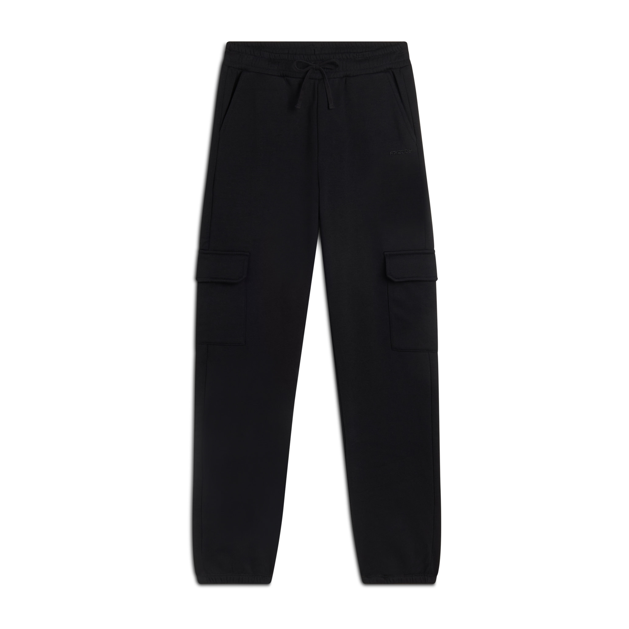 Pantaloni joggers da donna con tasche laterali stile cargo