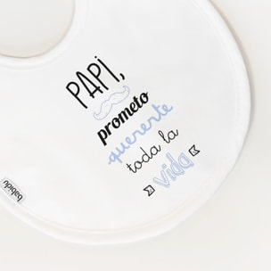 Babero Nacimiento Frase P Blanco Talla Uni
