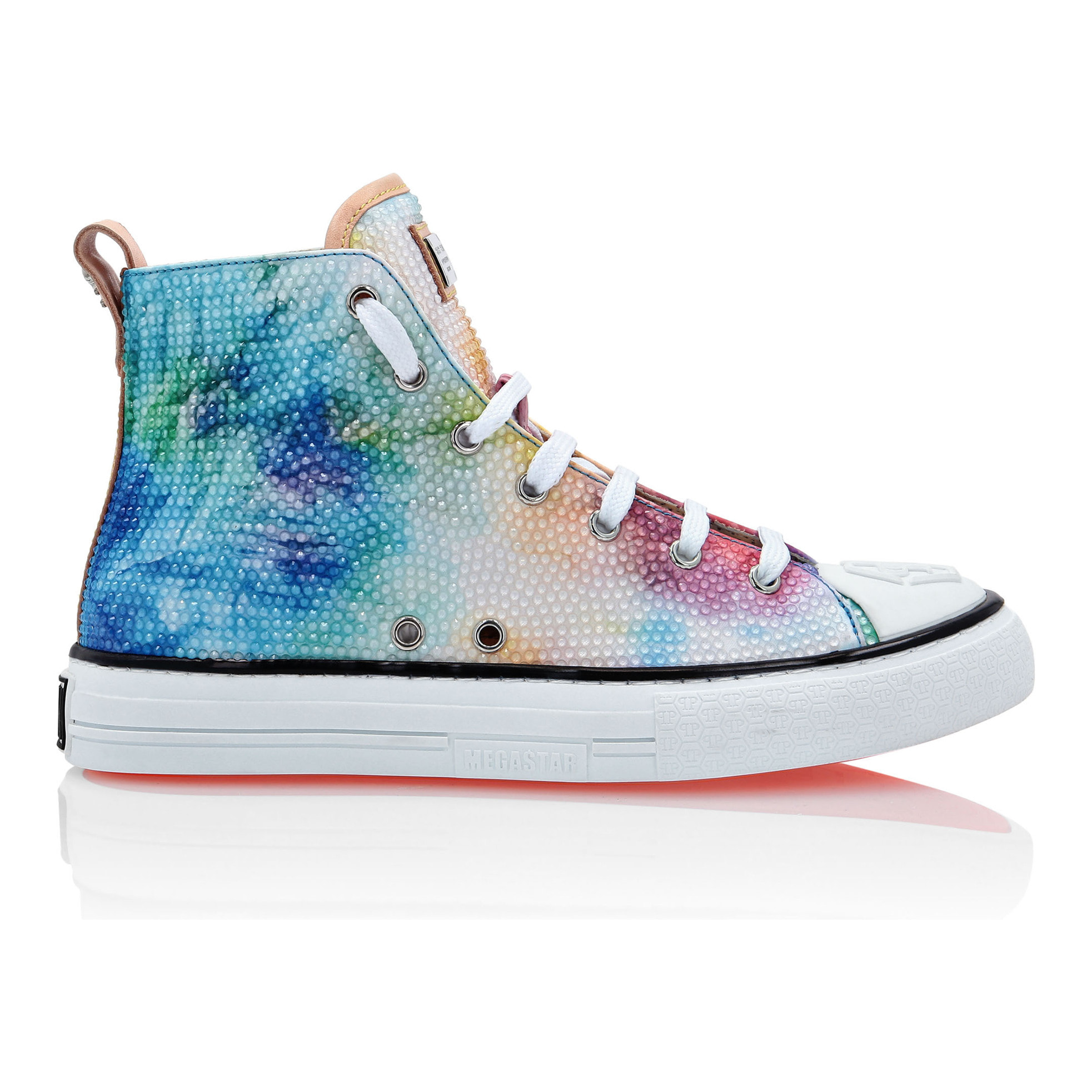 PHILIPP PLEIN Zapatillas altas TIE DYE