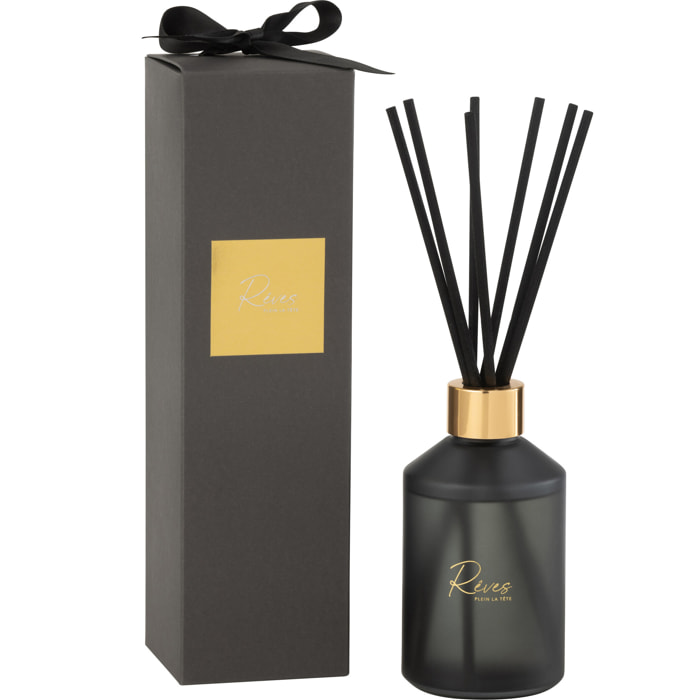 J-Line Bâtonnets parfumés Rêves - noir - 200ml