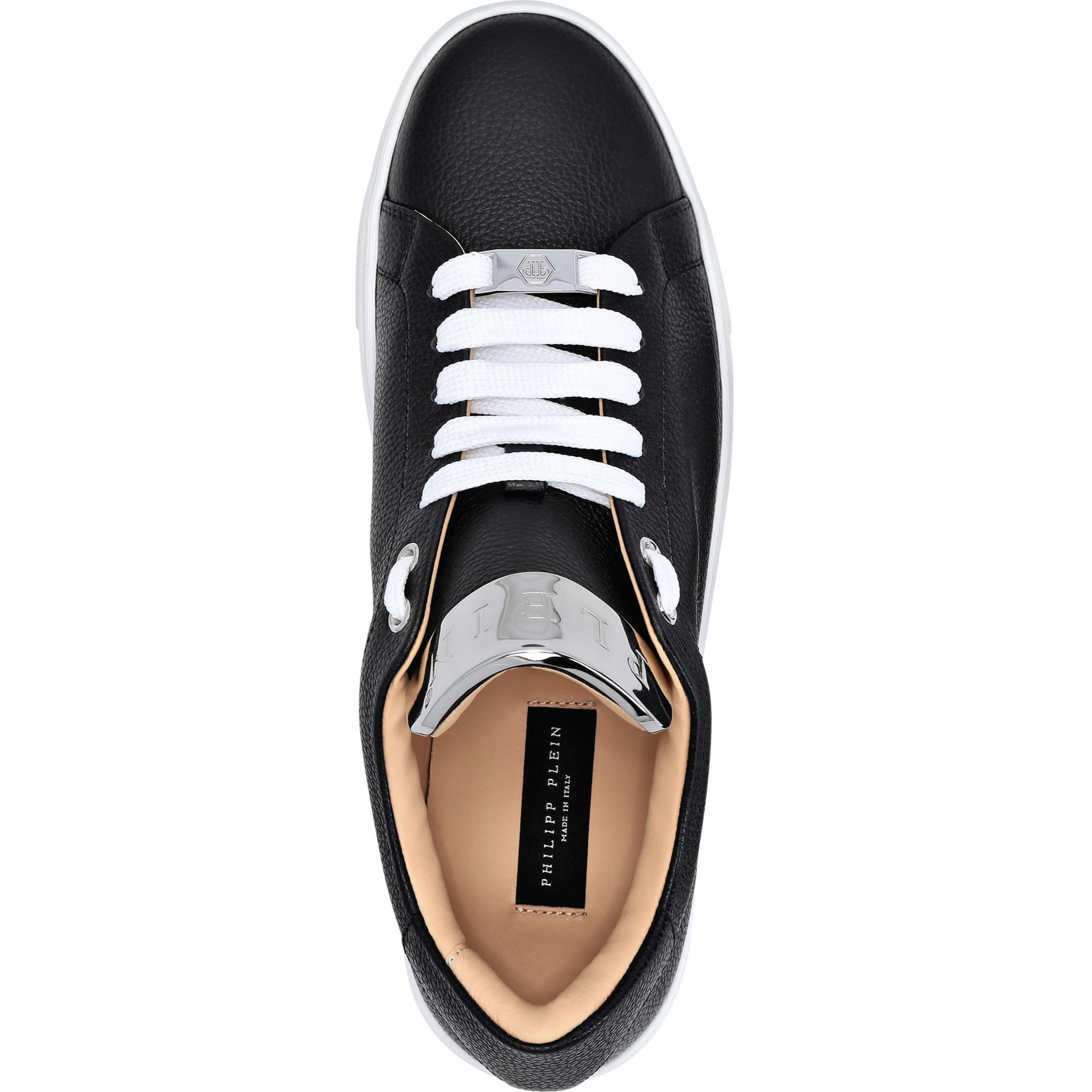 PHILIPP PLEIN Low-Top Sneakers SILVER SURFER