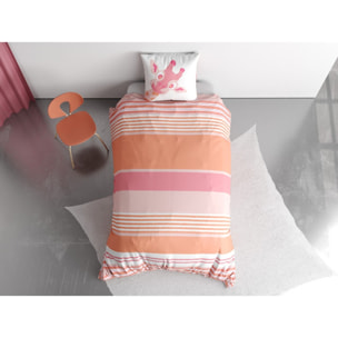 Parure de housse de couette coton LOUMA Blush