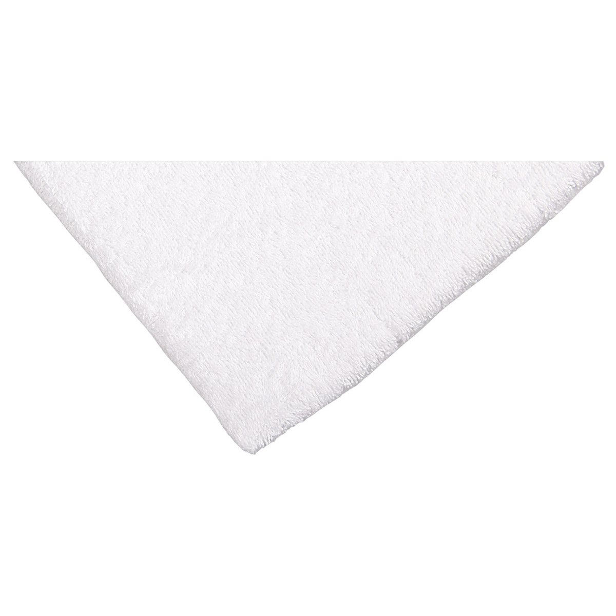 Housse matelas à langer 55x75 cm , élastique Coton bio-Blanc