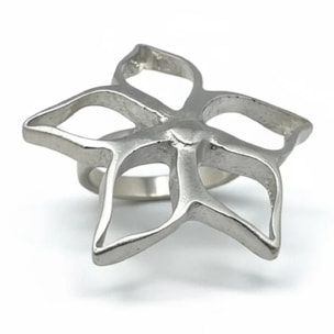 Anillo Irregular Blom G plata 10µ