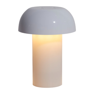 Lampe et Diffuseur - HOME DECO FACTORY - Champignon - Blanc