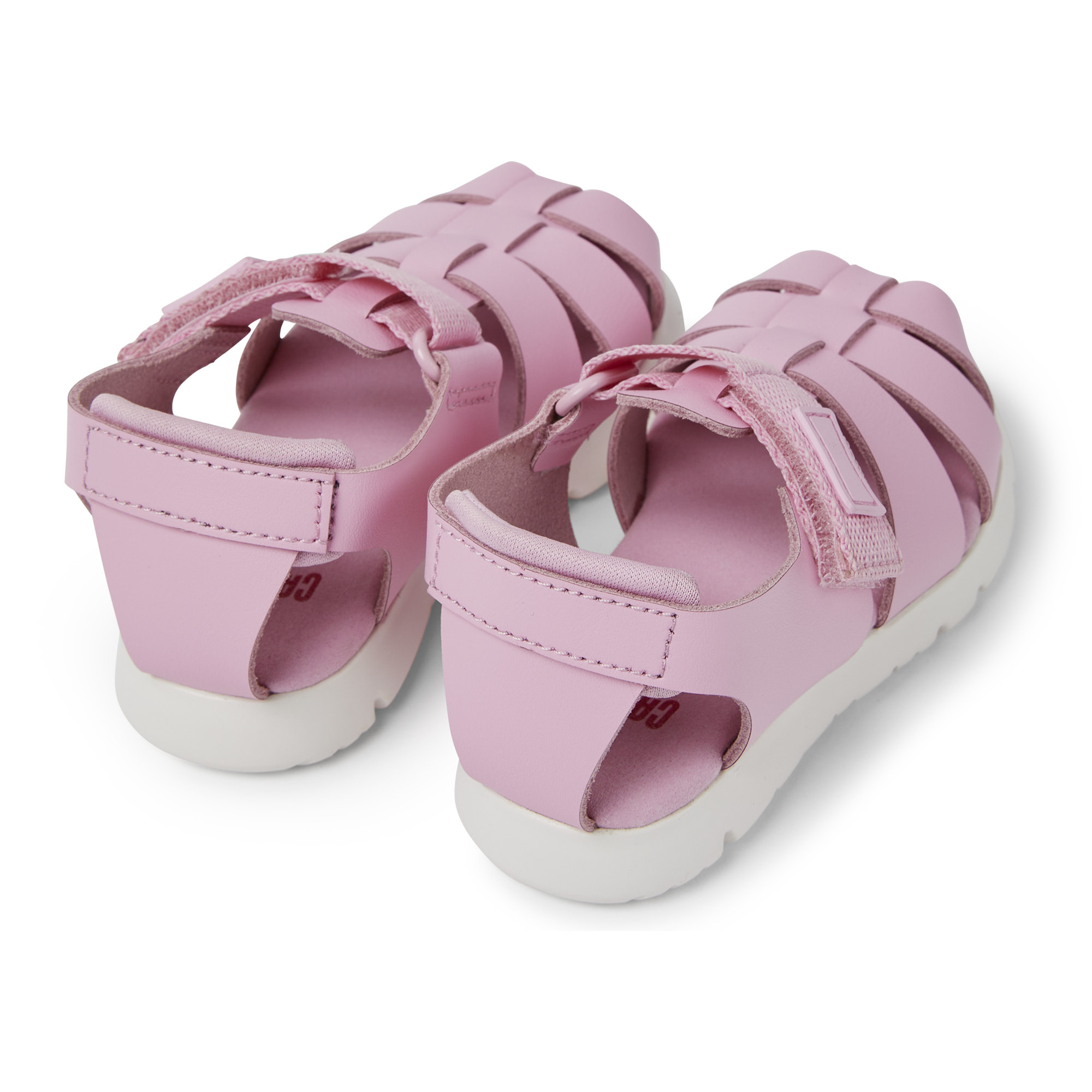 Sandalias - CAMPER Oruga - Rosa - Cuero liso