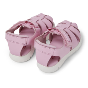 Sandalias - CAMPER Oruga - Rosa - Cuero liso