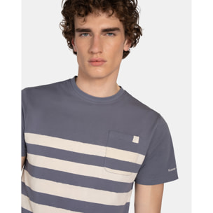 CAMISETA STRIPE POCKET