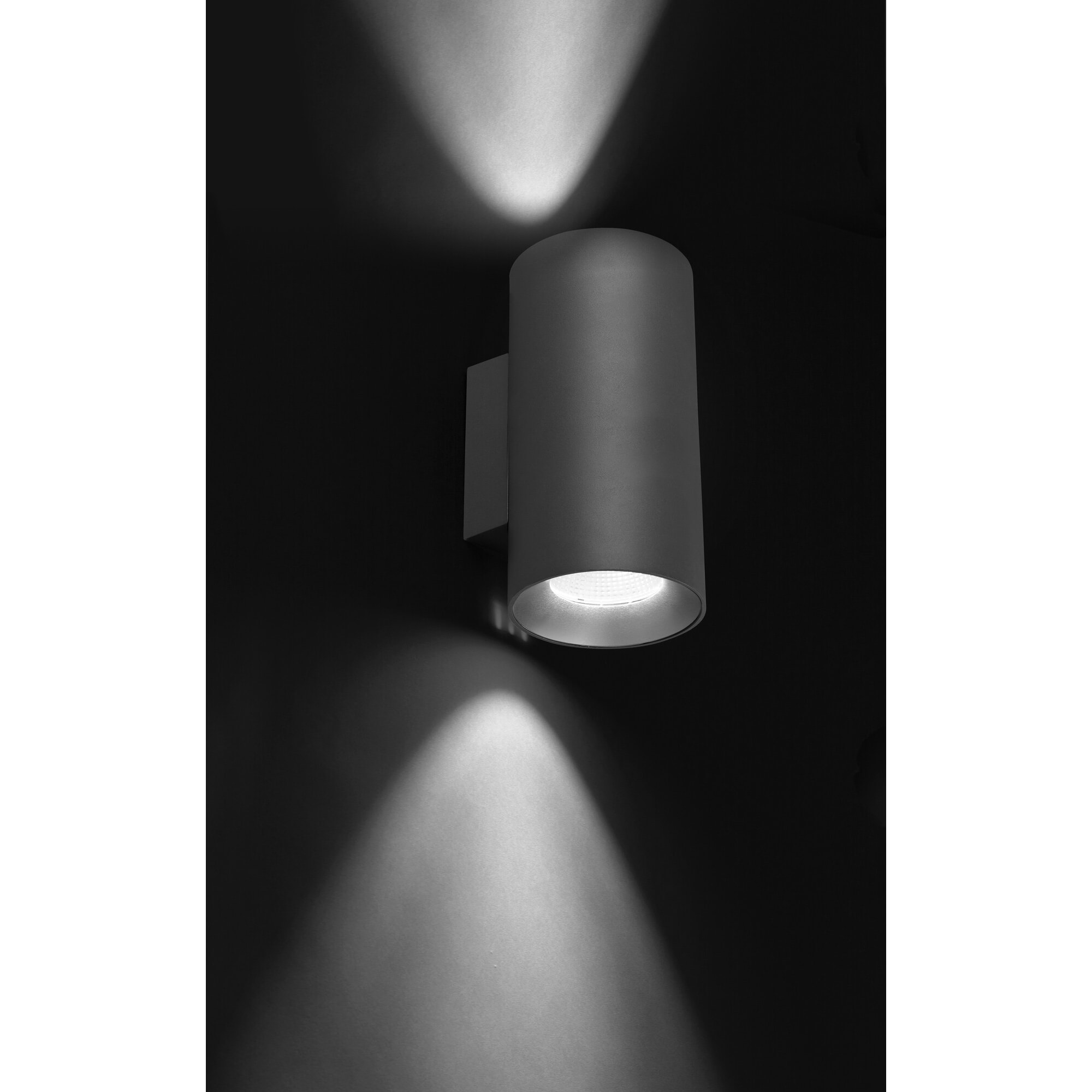 LEDS C4 Aplique Ip66 Cosmos Wall Fixture Ø131 Double Emission Led 21W Blanco Cálido -