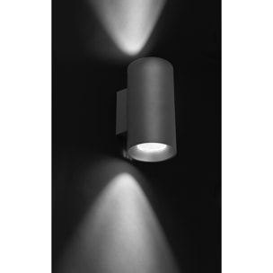 LEDS C4 Aplique Ip66 Cosmos Wall Fixture Ø131 Double Emission Led 21W Blanco Cálido -