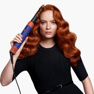 Multi-styler asciugacapelli Dyson Airwrap i.d.™ per capelli lisci e ondulati in Pervinca/Tangerine | Ricondizionato