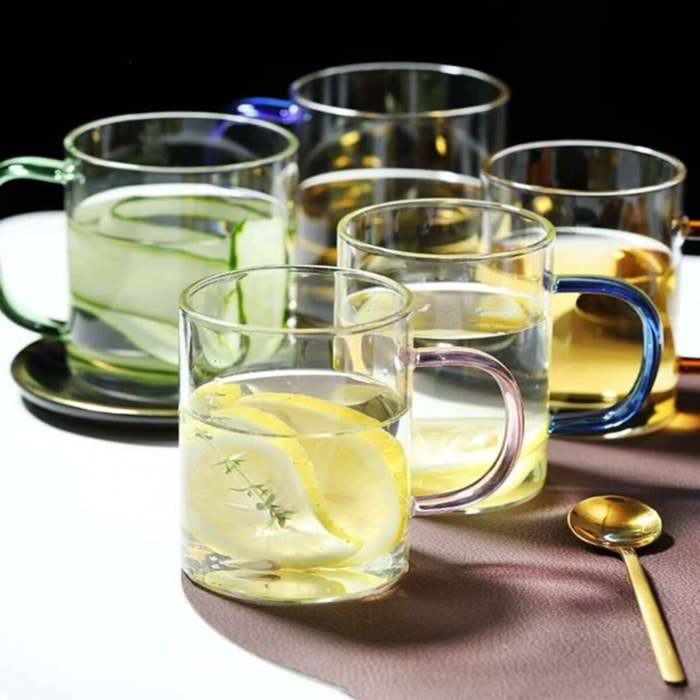 MUGS ANSES COULEUR 420ML - LOT DE 6