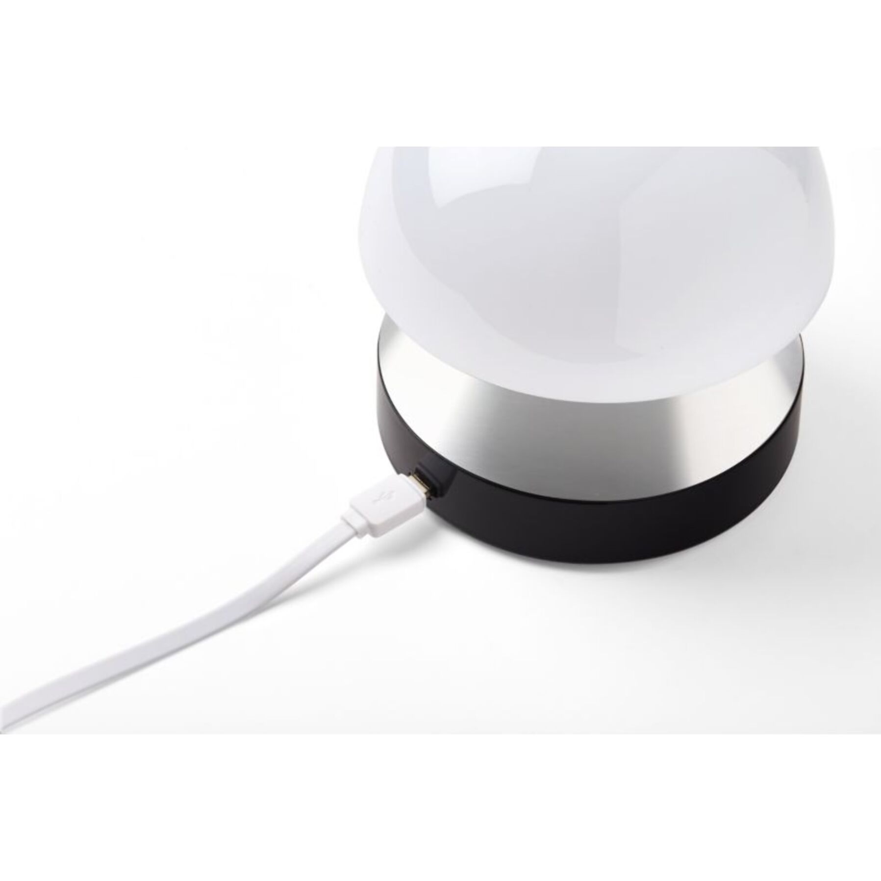 Réveil LEXON Mina Sunrise Simulateur d'aube Aluminium