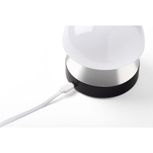 Réveil LEXON Mina Sunrise Simulateur d'aube Aluminium