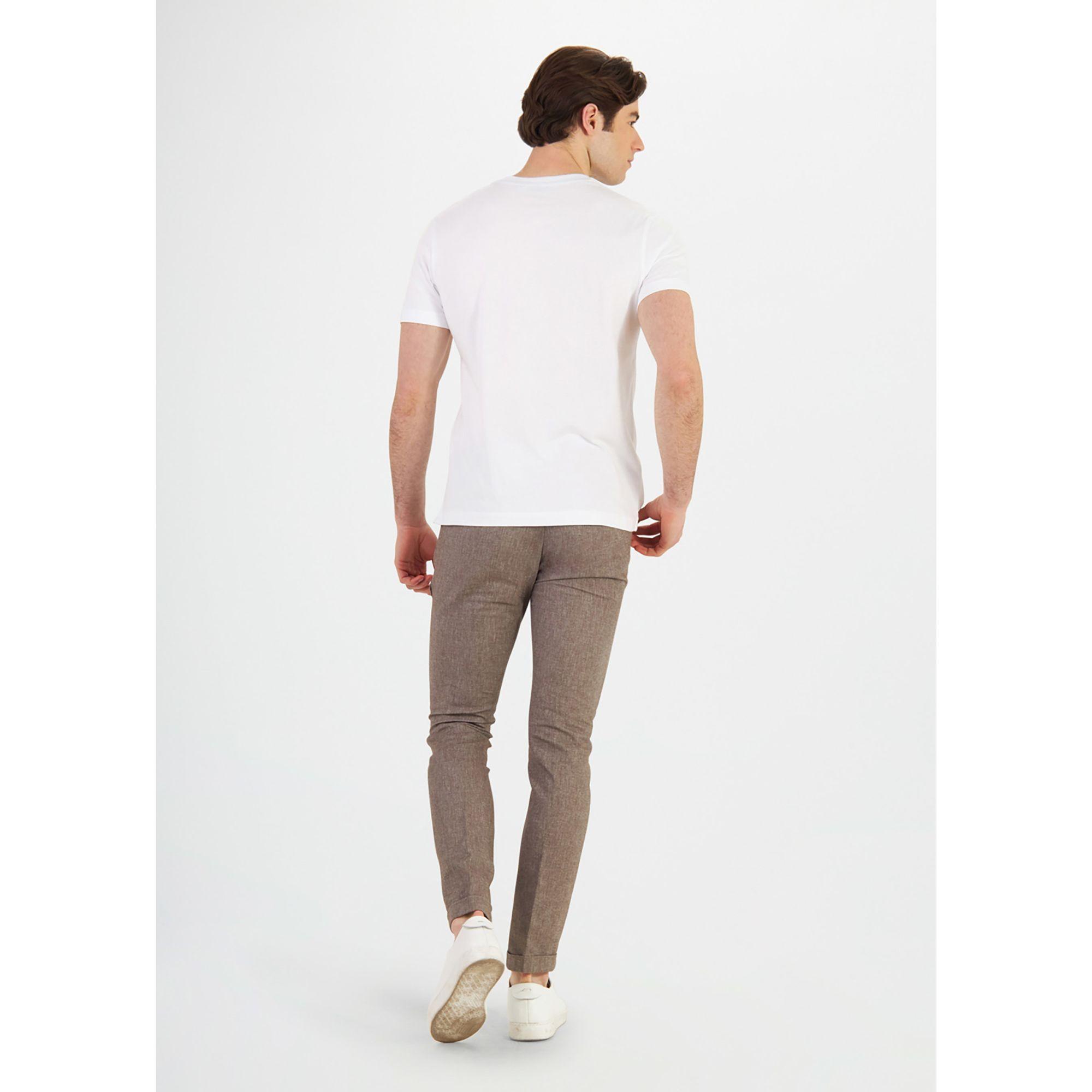 PANTALONE MARRONE CONBIPEL