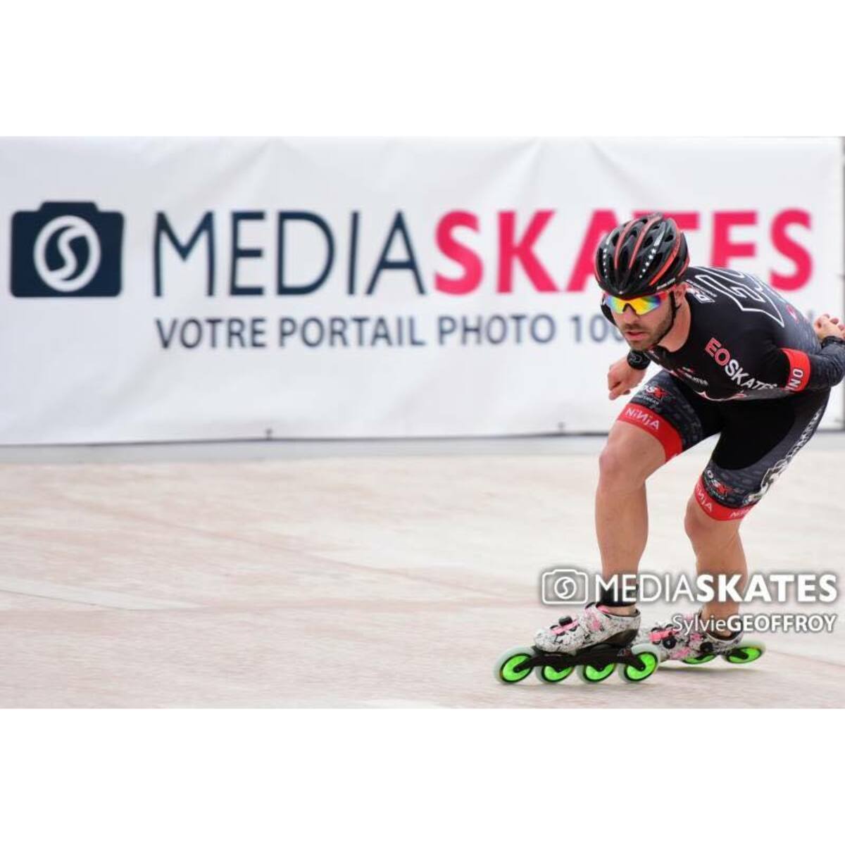 Occhiali da ciclismo OCEAN IRON in rosso