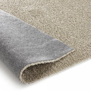 Tapis shaggy à longues mèches Vihe motif Uni