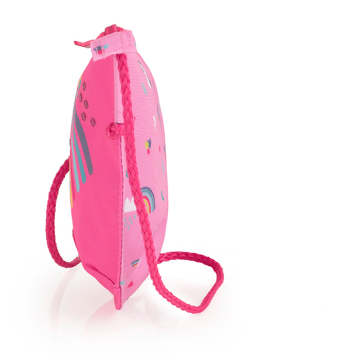 Bolso infantil Gabol RAINBOW con unicornio y resistente al agua