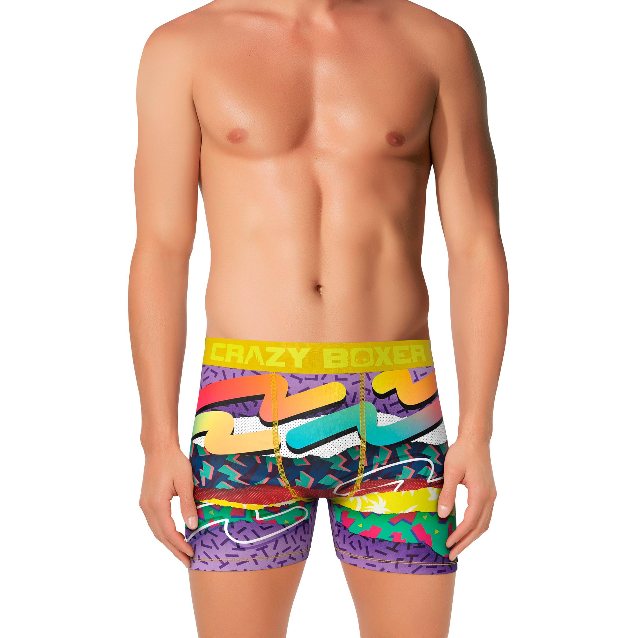 Calzoncillos Crazy Boxer en varios colores para hombre