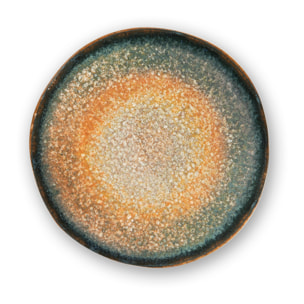 Set 6 piatti frutta Excelsa – Efesto, Ceramica Beige