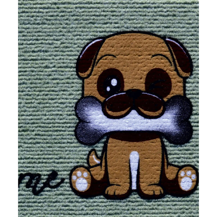 Zerbino Cagnolino per ingresso casa in poliestere