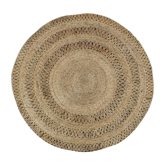 Tapis rond en jute tissé à la main 140cm JERICO